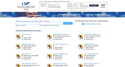 Desktop Screenshot of florida-businessdirectory.com
