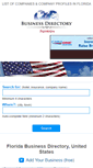 Mobile Screenshot of florida-businessdirectory.com